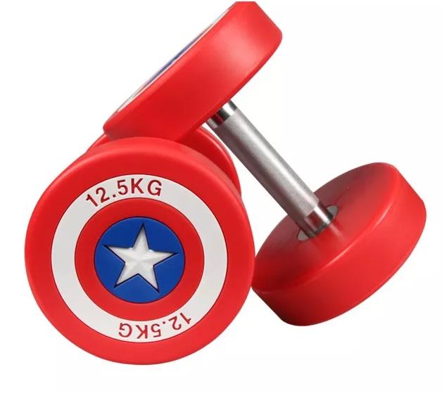 Ang Kapitan America Dumbbells ay naging isang bagong paborito sa industriya ng fitness