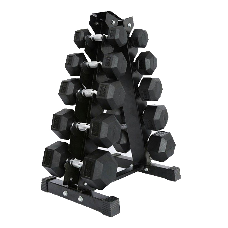 Mga Pakyawan sa Pabrika na Murang 20kg Rubber Coating Kurz Hantel Mancuernas De Gym Libreng Timbang Dumbbell Set na Goma Hex Dumbbells Set