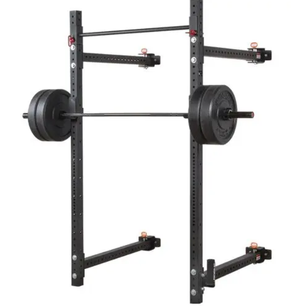 Multifunctional Wall Mounted Folding Squat Rack Makakatipid ng Space Para sa Pag-install