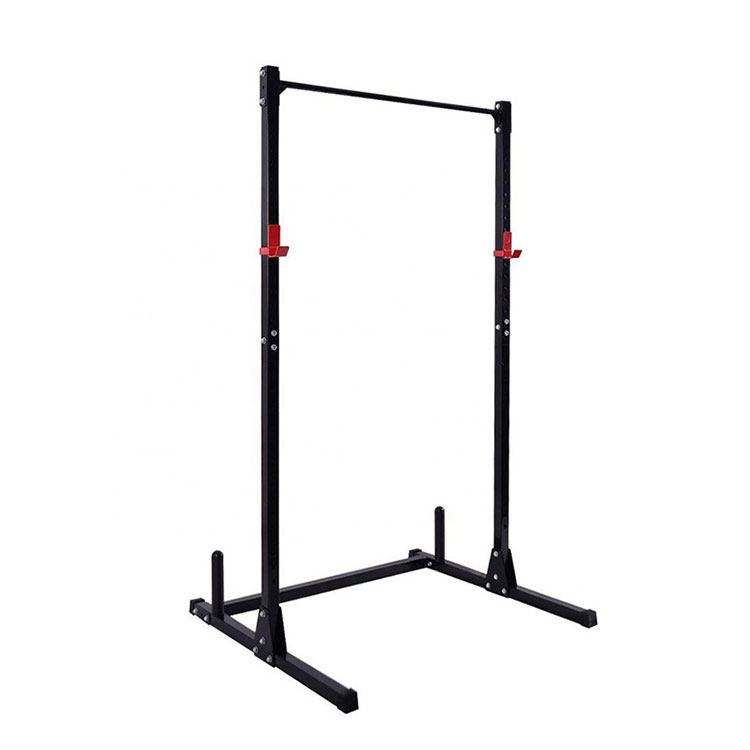 Wellshow Sport Barbell Power Rack Exercise Stand Power Squat Rack Weightlifting Rack Pull Up Bar Bench Curl Weight Stand